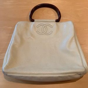 Vintage Chanel Caviar Leather Handbag
